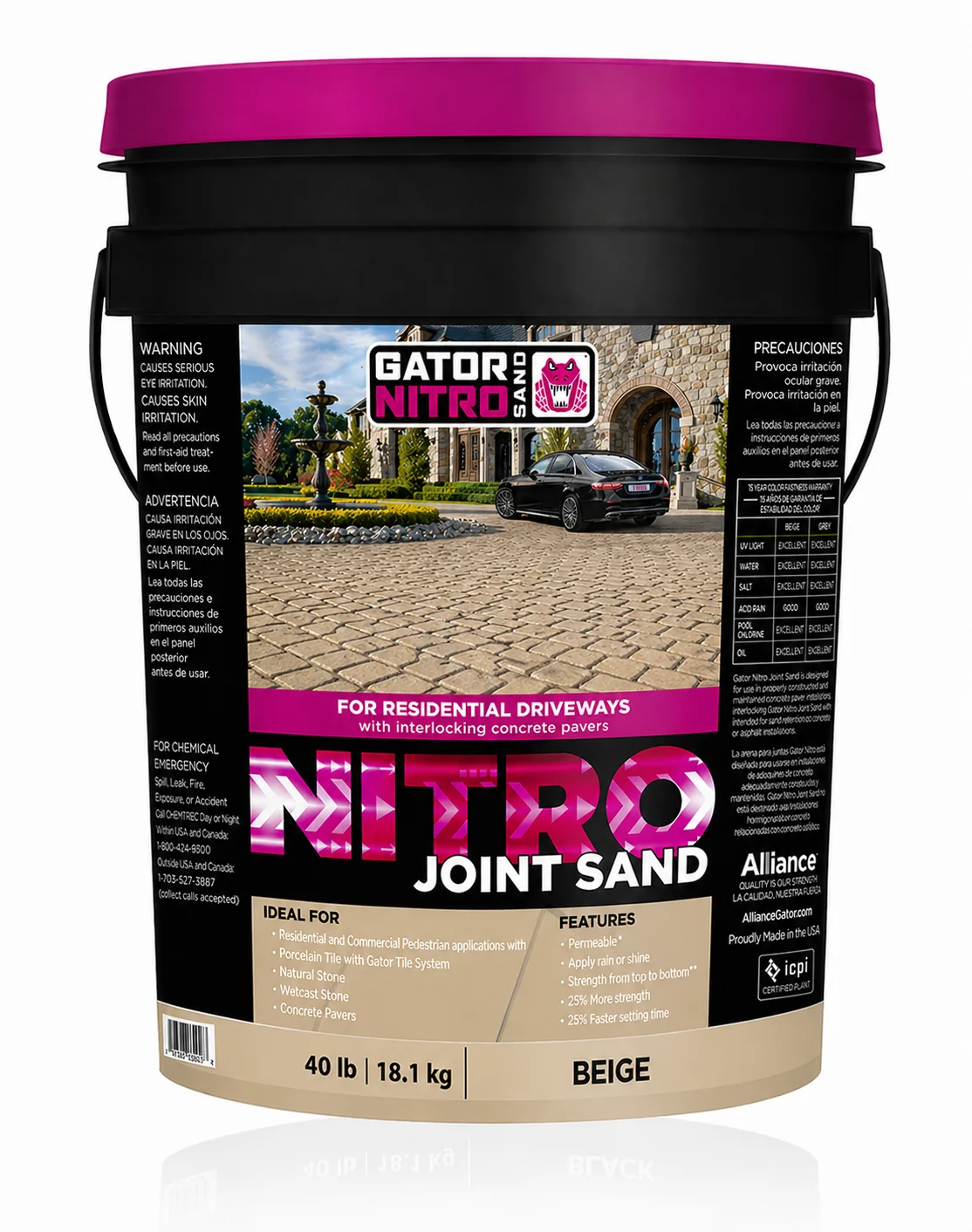 Alliance Gator Nitro Joint Sand for Pavers, Natural Stone and Porcelain Tile - Image 7