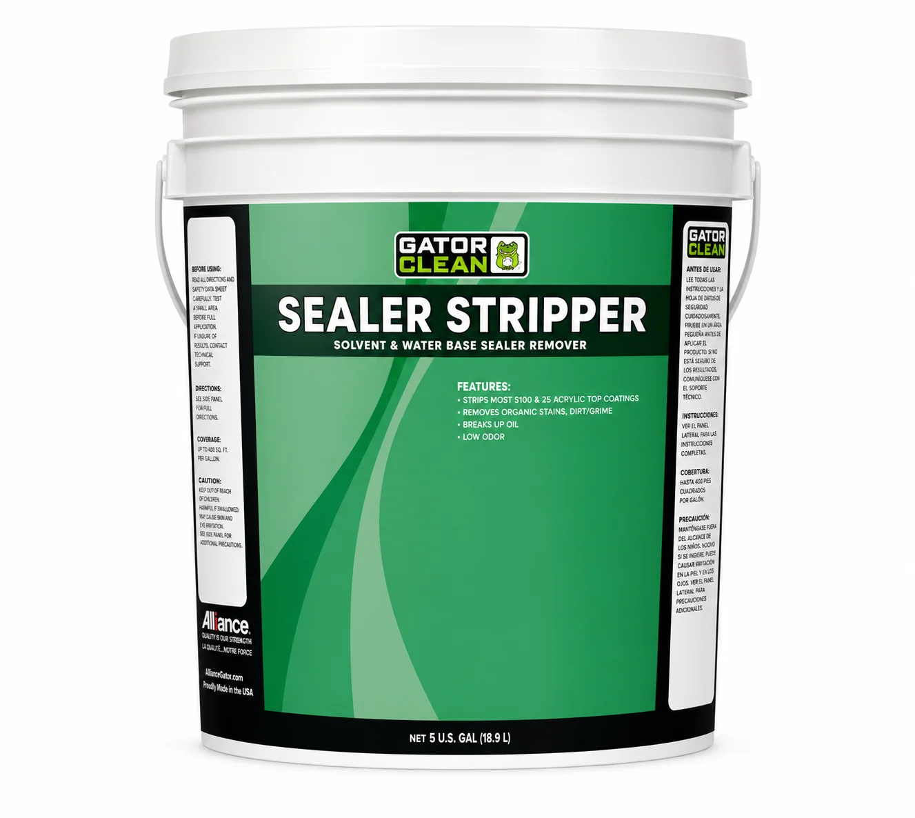 Alliance Gator Sealer Stripper for Concrete Pavers and Natural Stone - Image 4