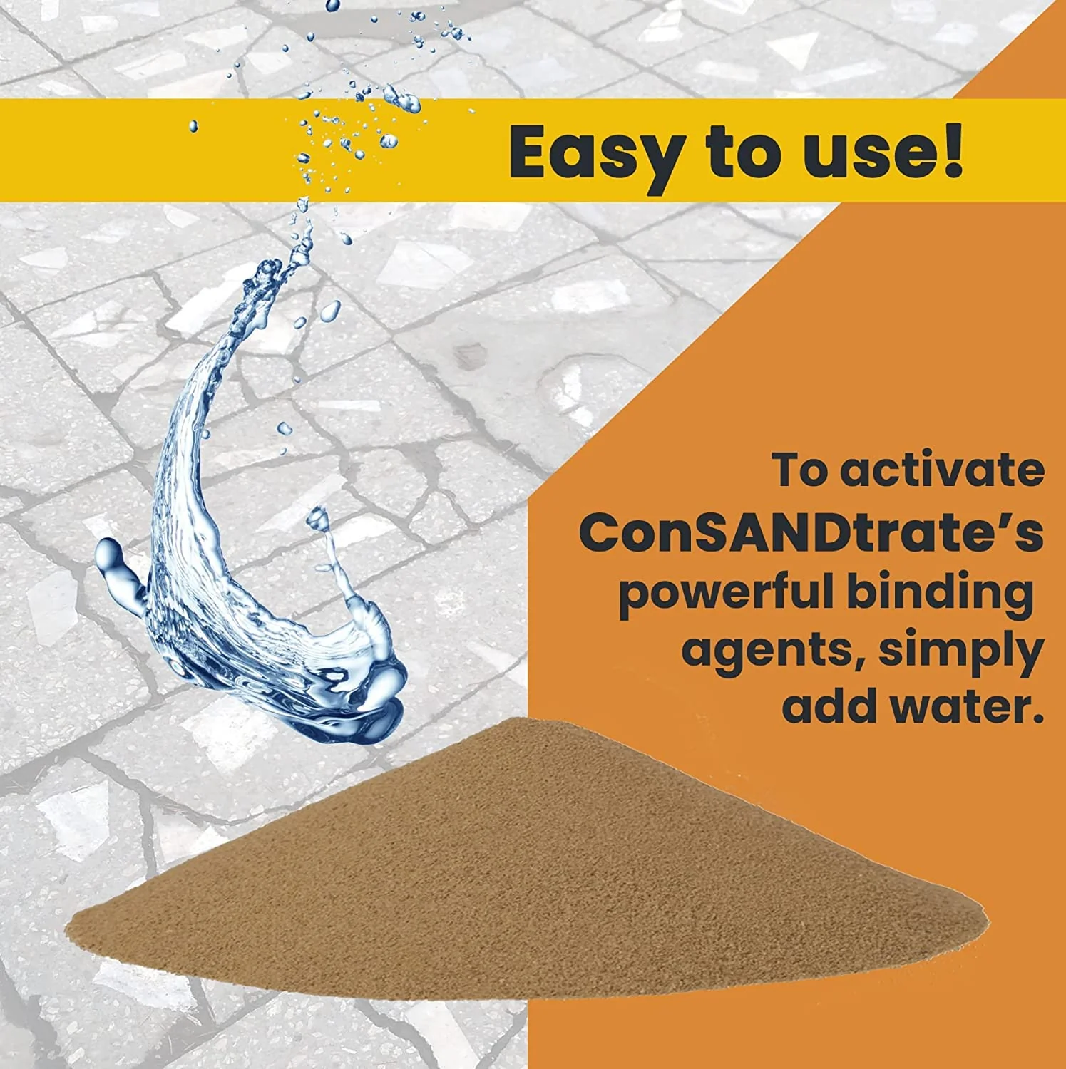 ConSandtrate Concrete Crack Filler 3 lb – Self-Healing Polymer Sand - Image 4