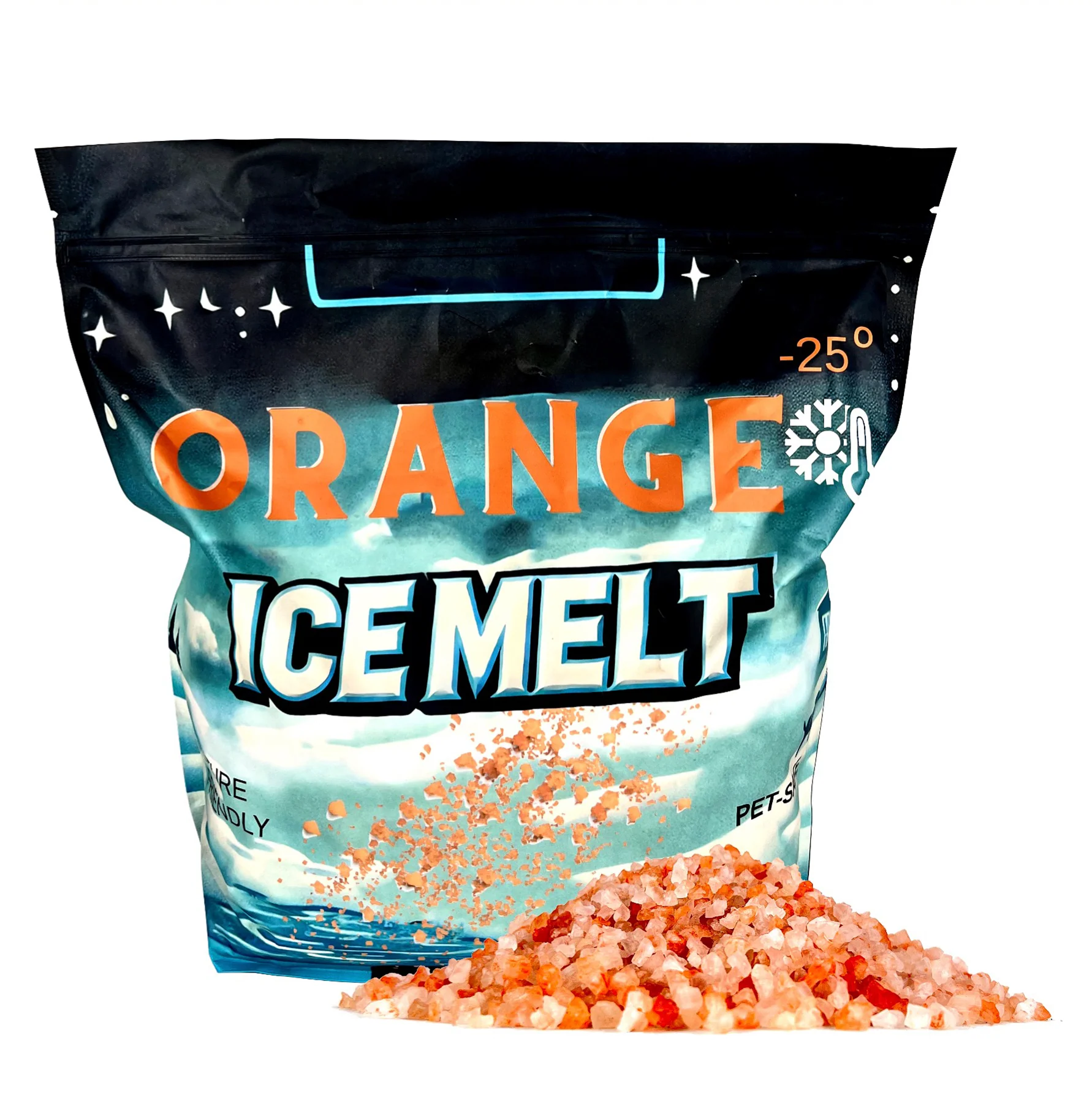 Ice Melt 8 lb Bag CMA Blended Magnesium Chloride Ice Melter Effective Snow and Ice Removal Effective Below Zero Degrees - Image 10