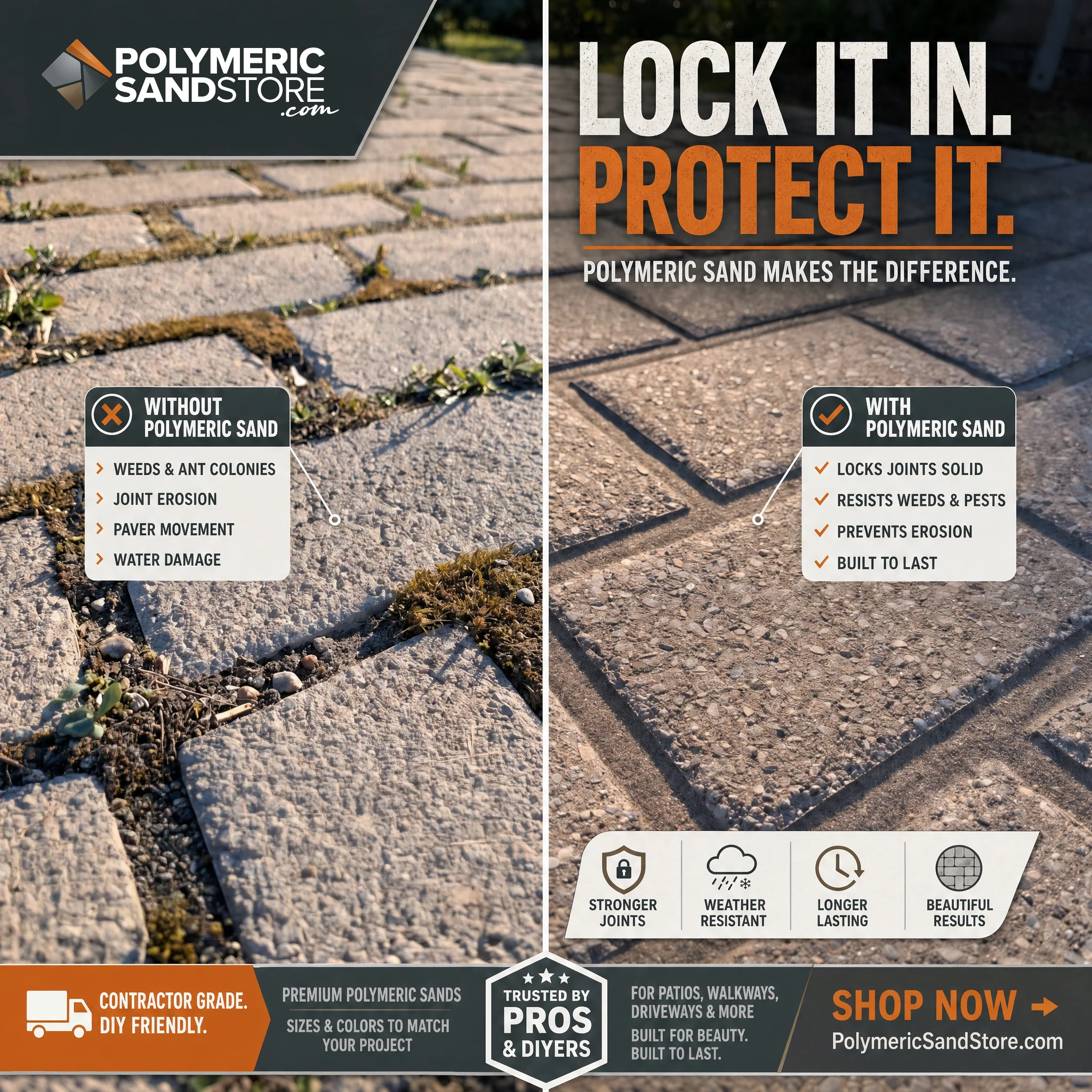 Alliance Gator Maxx G2 Polymeric Sand for Paver Joints up to 4" - Image 5