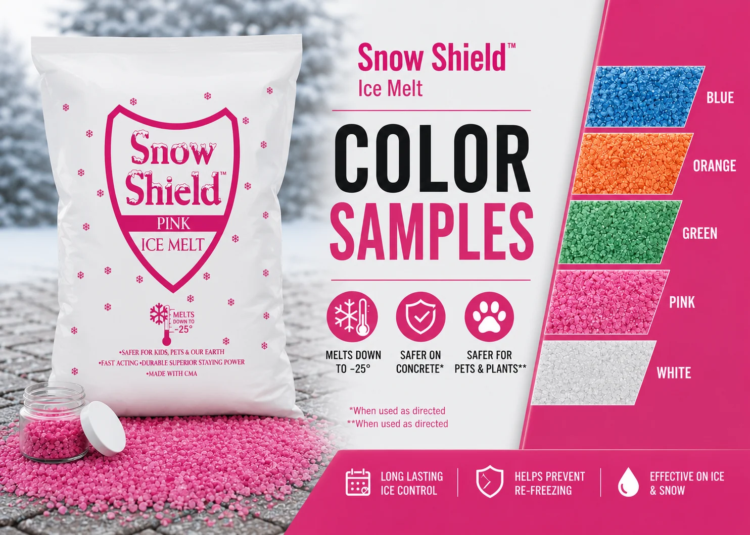 Polymeric Sand Color Samples