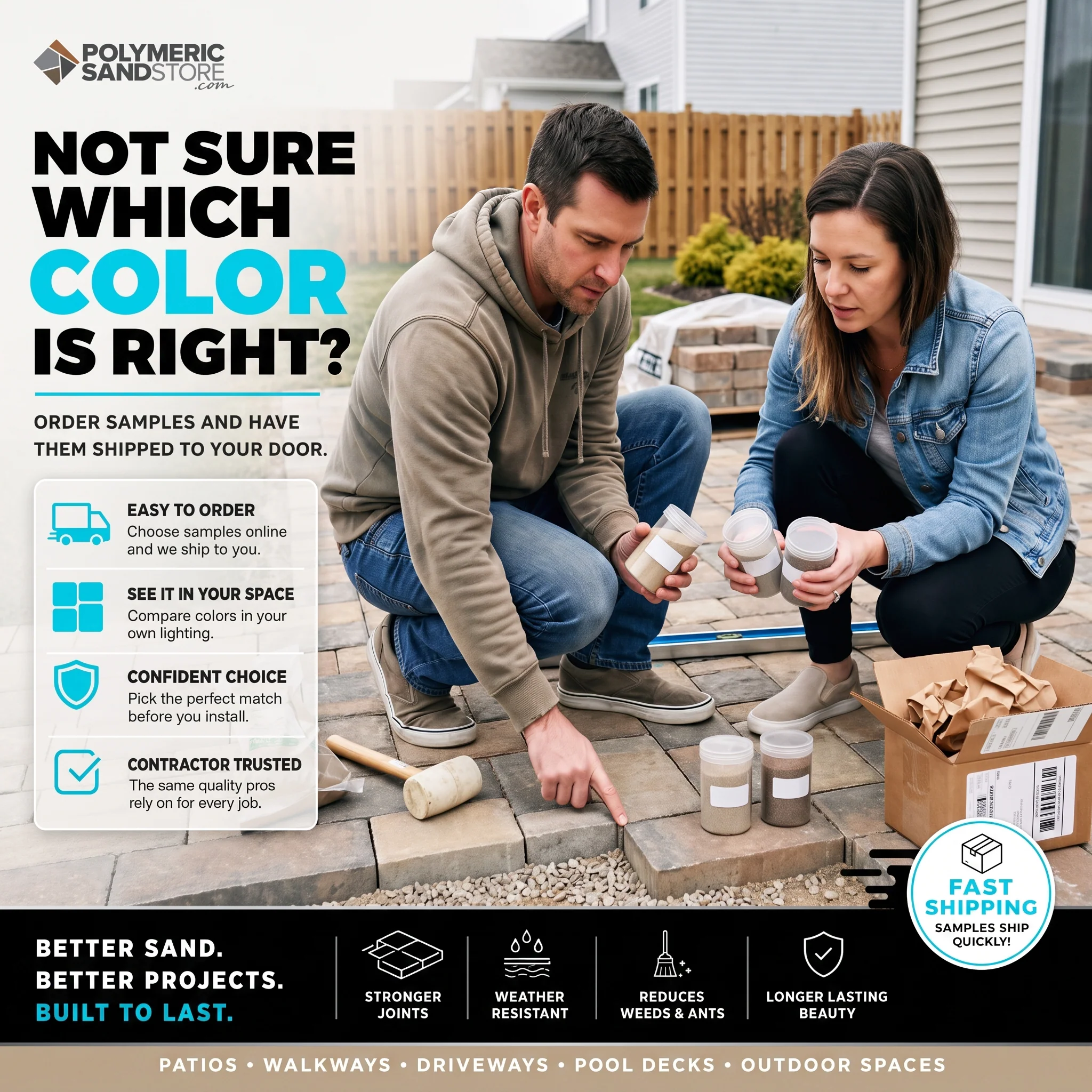 SRW Pavermate Z3™ Polymeric Sand – 50 lb Bag - Image 8