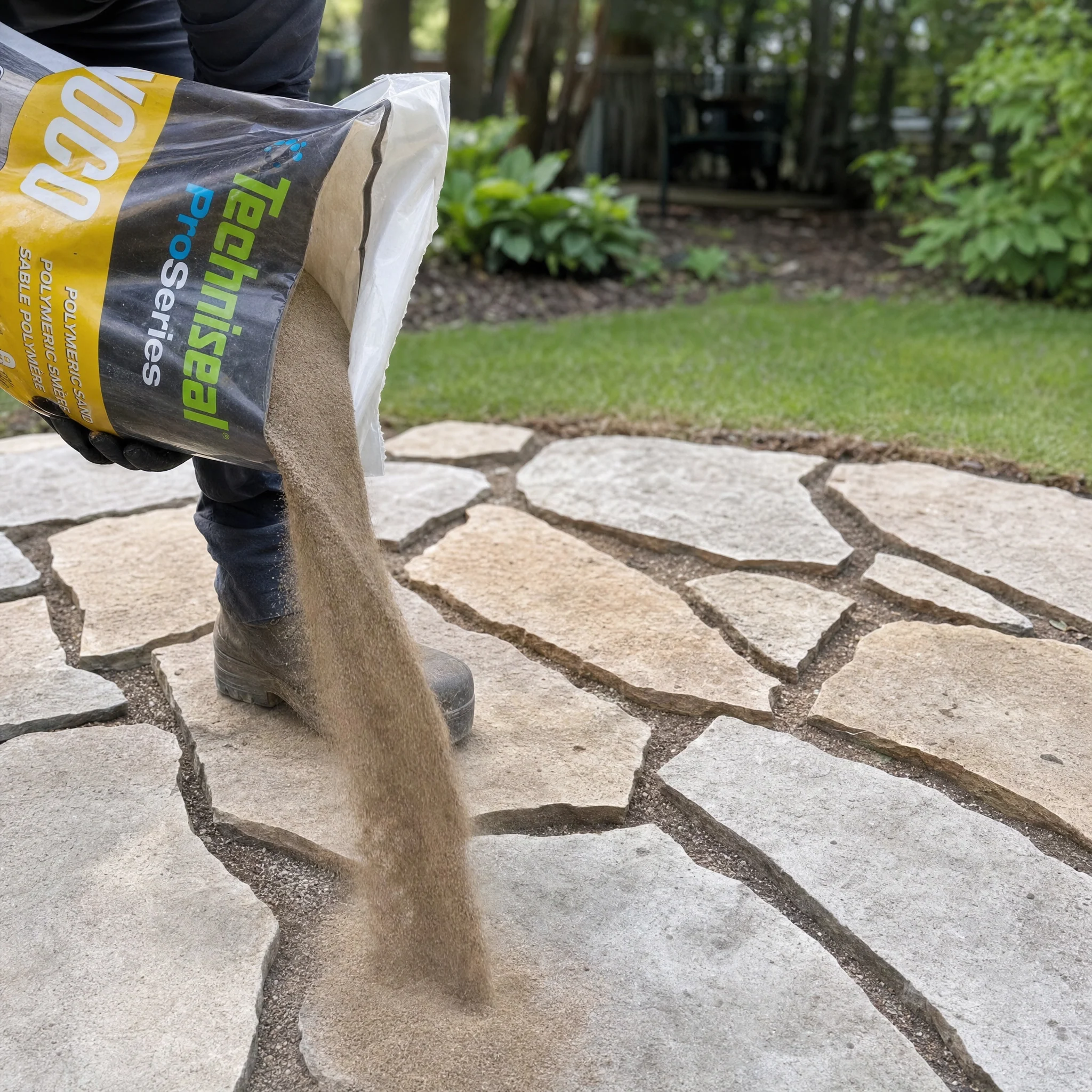 Techniseal NOCO No Compaction Polymeric Sand 50 lb – Joints to 4" - Image 3