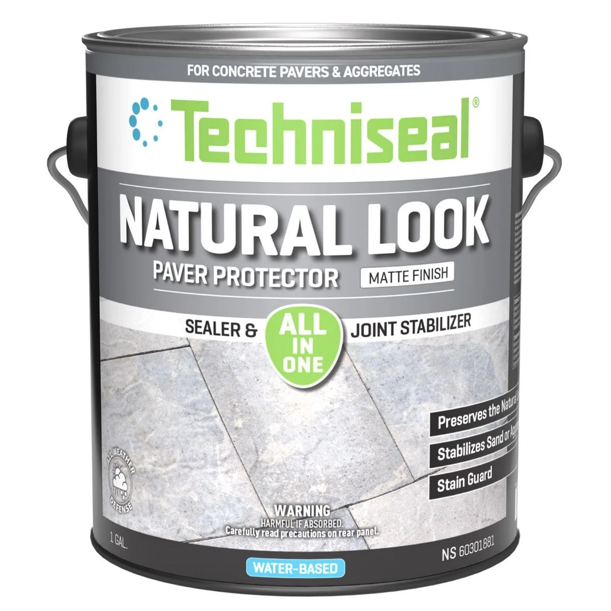 Techniseal NS Paver Sealer Natural Look Matte Finish, Acrylic - Gallon